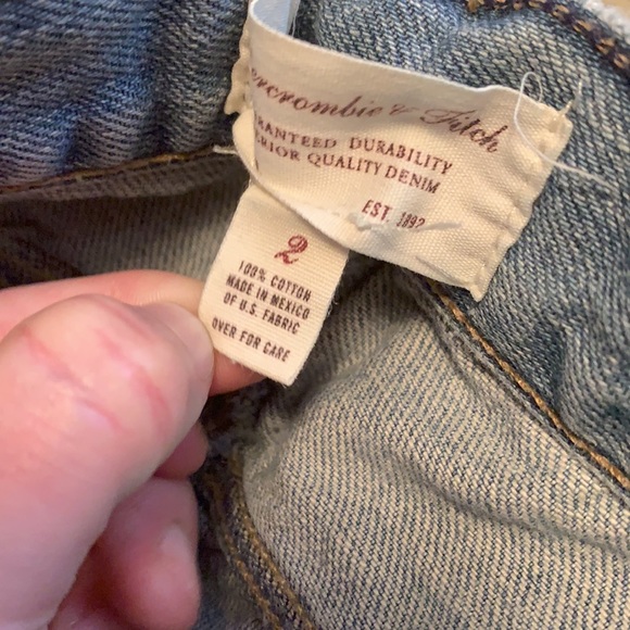 Abercrombie & Fitch- Size 2 -Denim Mini Skirt - Picture 3 of 5